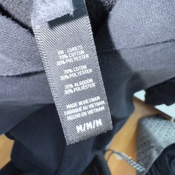 SKIMS Cotton Fleece Classic Hoodie – Onyx – Size M - Picture 3 of 4